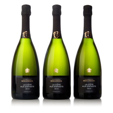 View full screen - View 1 of Lot 137. Bollinger, La Côte Aux Enfants 2013 (3 BT).