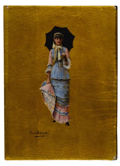 View full screen - View 1 of Lot 68. JEUNE FEMME A L’OMBRELLE .