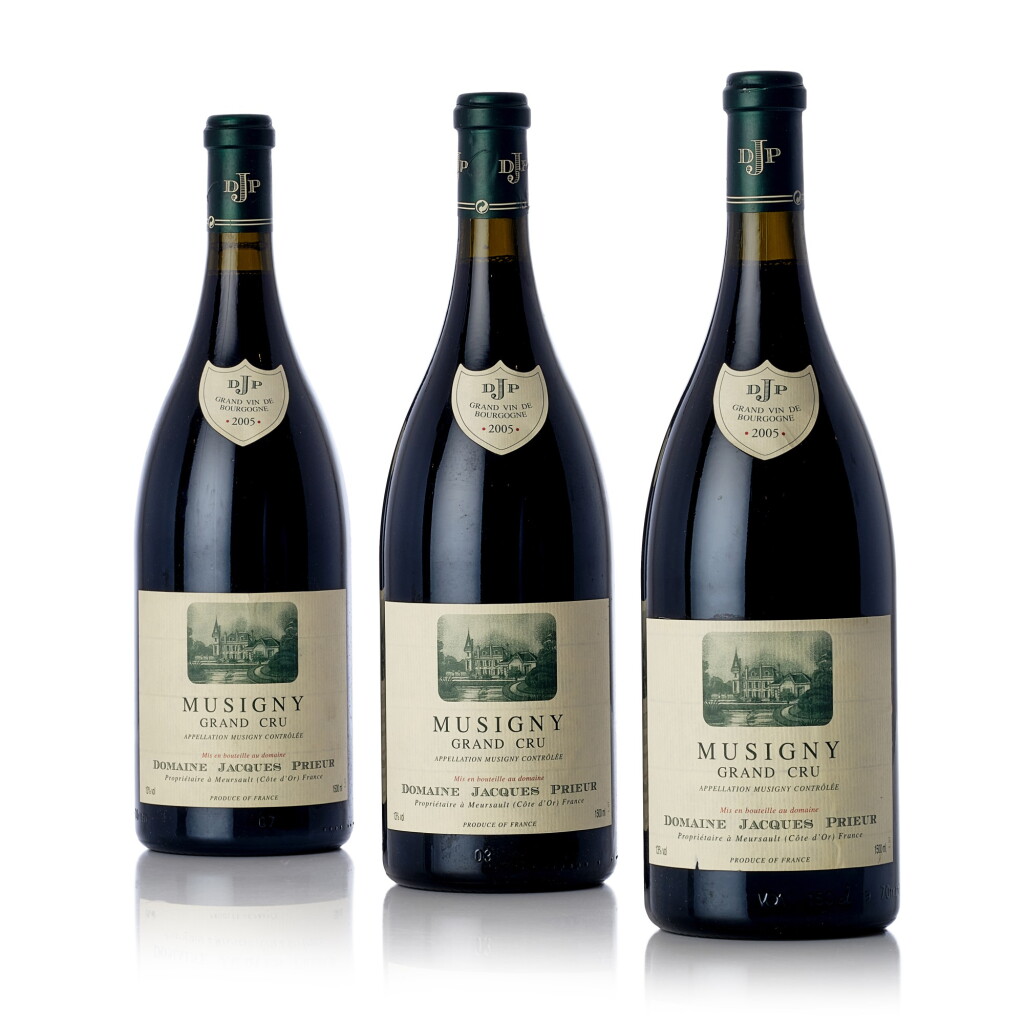 View full screen - View 1 of Lot 8168. Musigny 2005 Jacques Prieur (3 MAG).