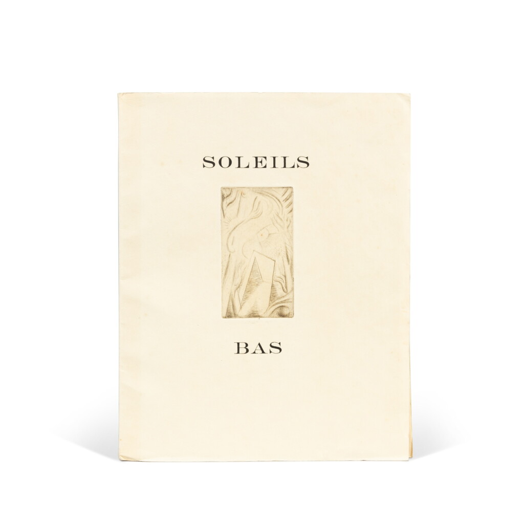 View full screen - View 1 of Lot 131. Soleils bas. Galerie Simon, 1924. Un des 90 exemplaires sur Arches. 4 eaux-fortes de Masson..