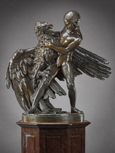 View full screen - View 1 of Lot 39. Annibal terrassant l'aigle (The Youthful Hannibal Strangling the Eagle).