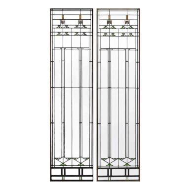 View full screen - View 1 of Lot 37. Pair of Conservatory Doors from the Darwin D. Martin House, Buffalo, New York.