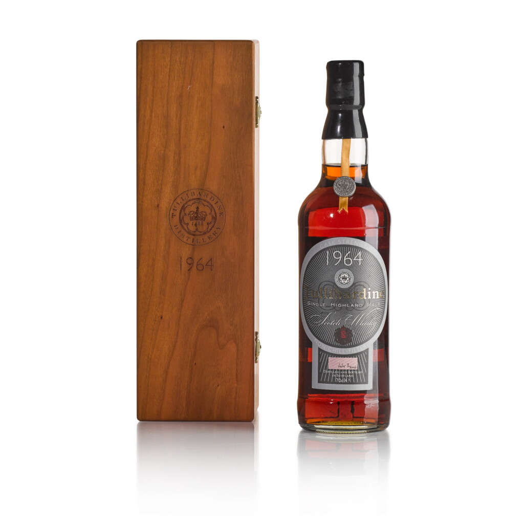 View full screen - View 1 of Lot 504. Tullibardine Single Cask 44.3 abv 1964 (1 BT70).