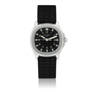 View full screen - View 1 of Lot 109. PATEK PHILIPPE | REF 5066A-001 AQUANAUT, A STAINLESS STEEL AUTOMATIC CENTER SECONDS WRISTWATCH WITH DATE CIRCA 2000.