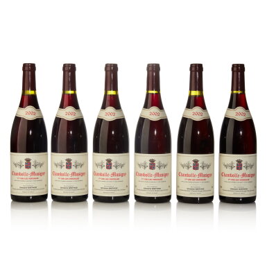 View full screen - View 1 of Lot 133. Chambolle Musigny, Les Véroilles 2002 Ghislaine Barthod (12 BT).