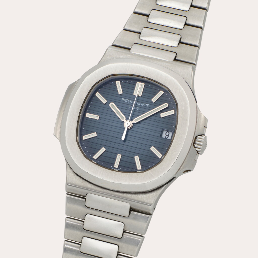 View full screen - View 1 of Lot 95. Nautilus, Reference 5711/1A-010 | A stainless steel wristwatch with date and bracelet | Circa 2010.
