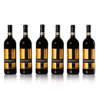 View full screen - View 1 of Lot 655. Brunello di Montalcino 2010 Pieve Santa Restituta, Gaja (6 BT).