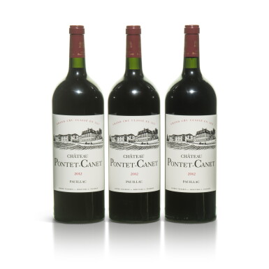View full screen - View 1 of Lot 81. Château Pontet Canet 2012 (3 MAG).