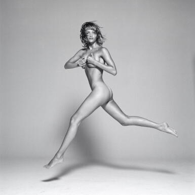 View full screen - View 1 of Lot 14. Helena Christensen, Save Safe Sex Campaign, 1993.