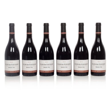 View full screen - View 1 of Lot 483. Clos de Vougeot 2010 Domaine Arnoux-Lachaux (6 BT).