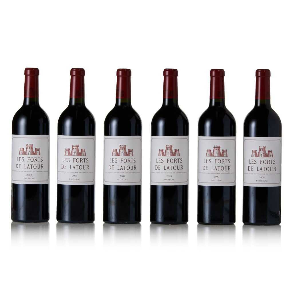 View full screen - View 1 of Lot 9100. Les Forts de Latour 2009 (12 BT).