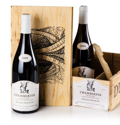 View full screen - View 1 of Lot 20. Chambertin Vieilles Vignes 2009 Bernard Dugat-Py (4 BT).