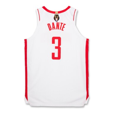 View full screen - View 1 of Lot 112. N’Faly Dante Houston Rockets Emirates NBA Cup Semifinals 2024-25 Game Issued Association Edition Jersey.