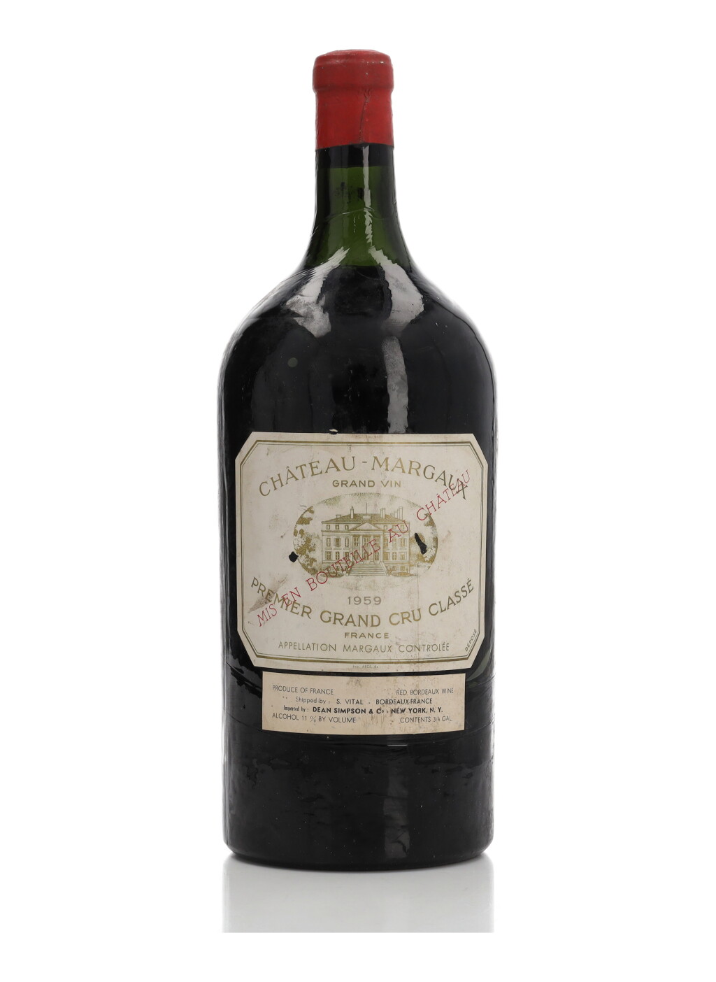 View full screen - View 1 of Lot 32. Château Margaux 1959 (1 DM).