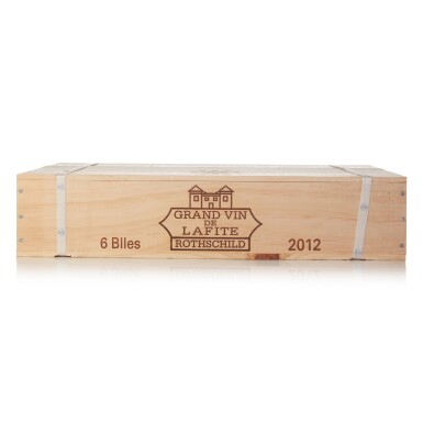 View full screen - View 1 of Lot 435. Château Lafite 2012 (6 BT).