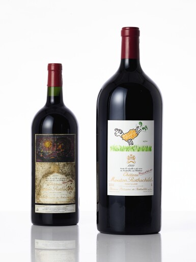 View full screen - View 1 of Lot 6144. Château Mouton Rothschild 1998 (1 DM).