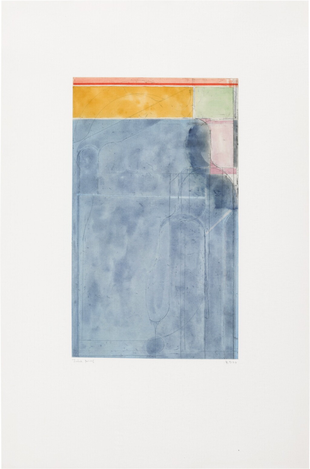 View full screen - View 1 of Lot 27. Large Light Blue.