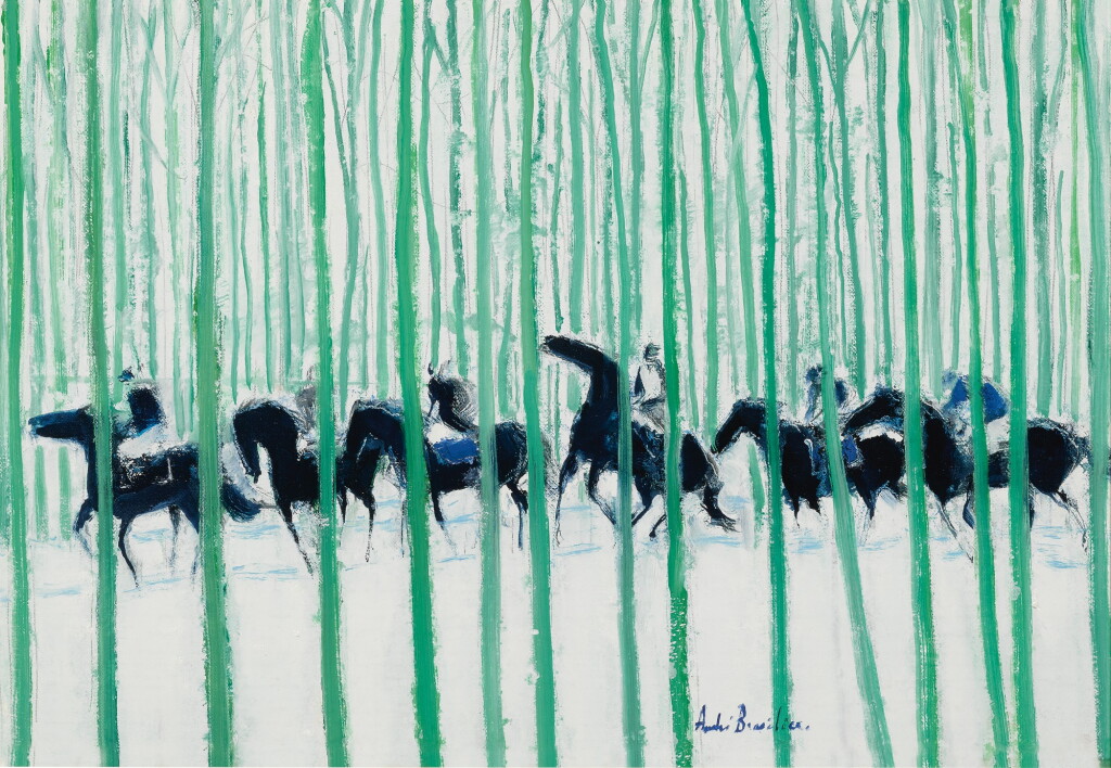 View full screen - View 1 of Lot 212. L'Hiver Vert .