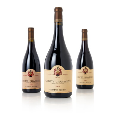 View full screen - View 1 of Lot 433. Griottes Chambertin 2010 Domaine Ponsot (1 MAG).
