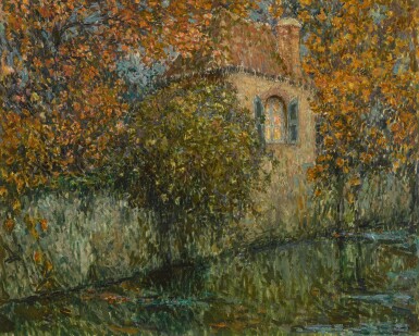 View full screen - View 1 of Lot 142. Le Canal et le pavillon.