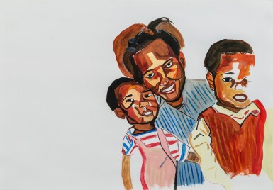 View full screen - View 1 of Lot 602. Mum, Toni and I.