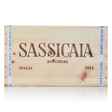 View full screen - View 1 of Lot 265. Sassicaia 2014 (6 BT).