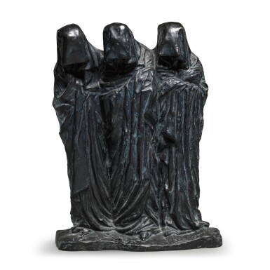 View full screen - View 1 of Lot 106. Die drei heiligen Frauen (am Grabe) (The Three Holy Women (At the Tomb)).