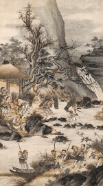 佚名 採樵圖 | Anonymous, Gathering Wood