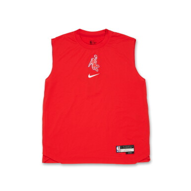 View full screen - View 1 of Lot 214. Dillon Brooks Houston Rockets 2023-2024 Game Worn City Edition Warmup Set.