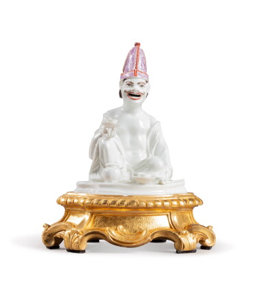 View full screen - View 1 of Lot 448. A Meissen Pagoda figure, circa 1715-1720.