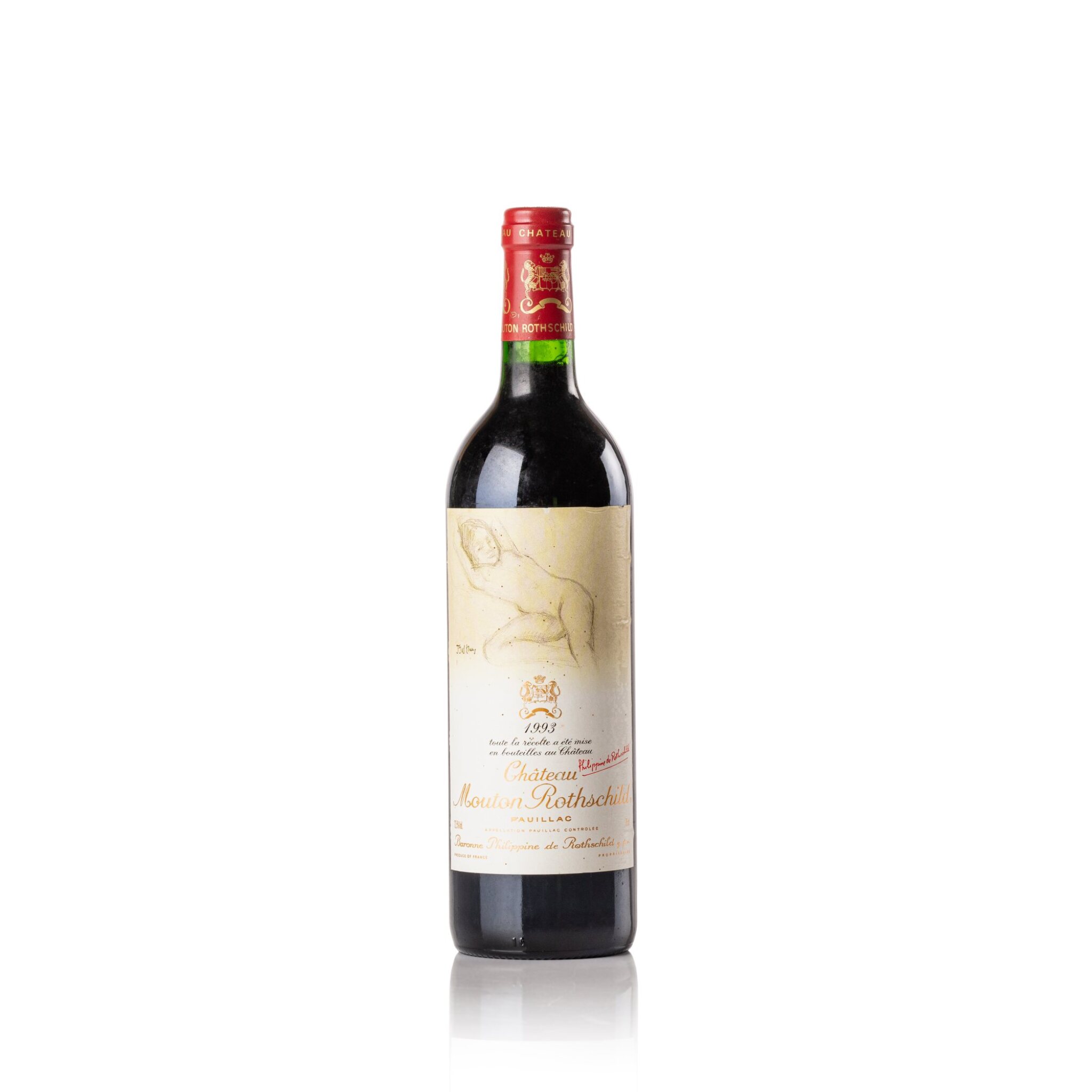 Litho Mouton Rothschild 1993 par Balthus (Neuf (Voir description)) à Litho Mouton Rothschild 1993 par Balthus (Neuf (Voir description)) à