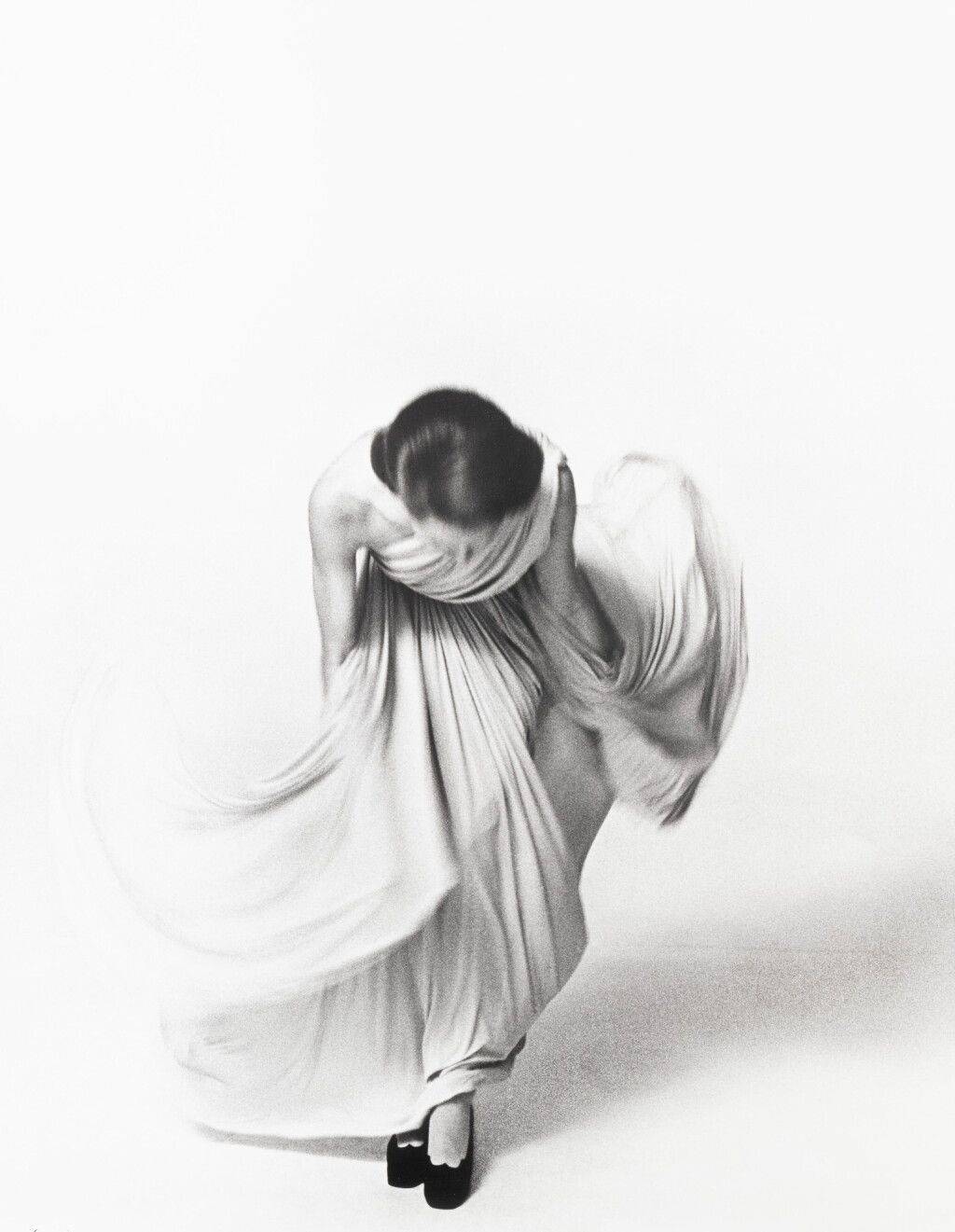 View full screen - View 1 of Lot 7. Bowing for the Vogue collections, Paris 1972, accompanied by the book 'Appearances', 1991.