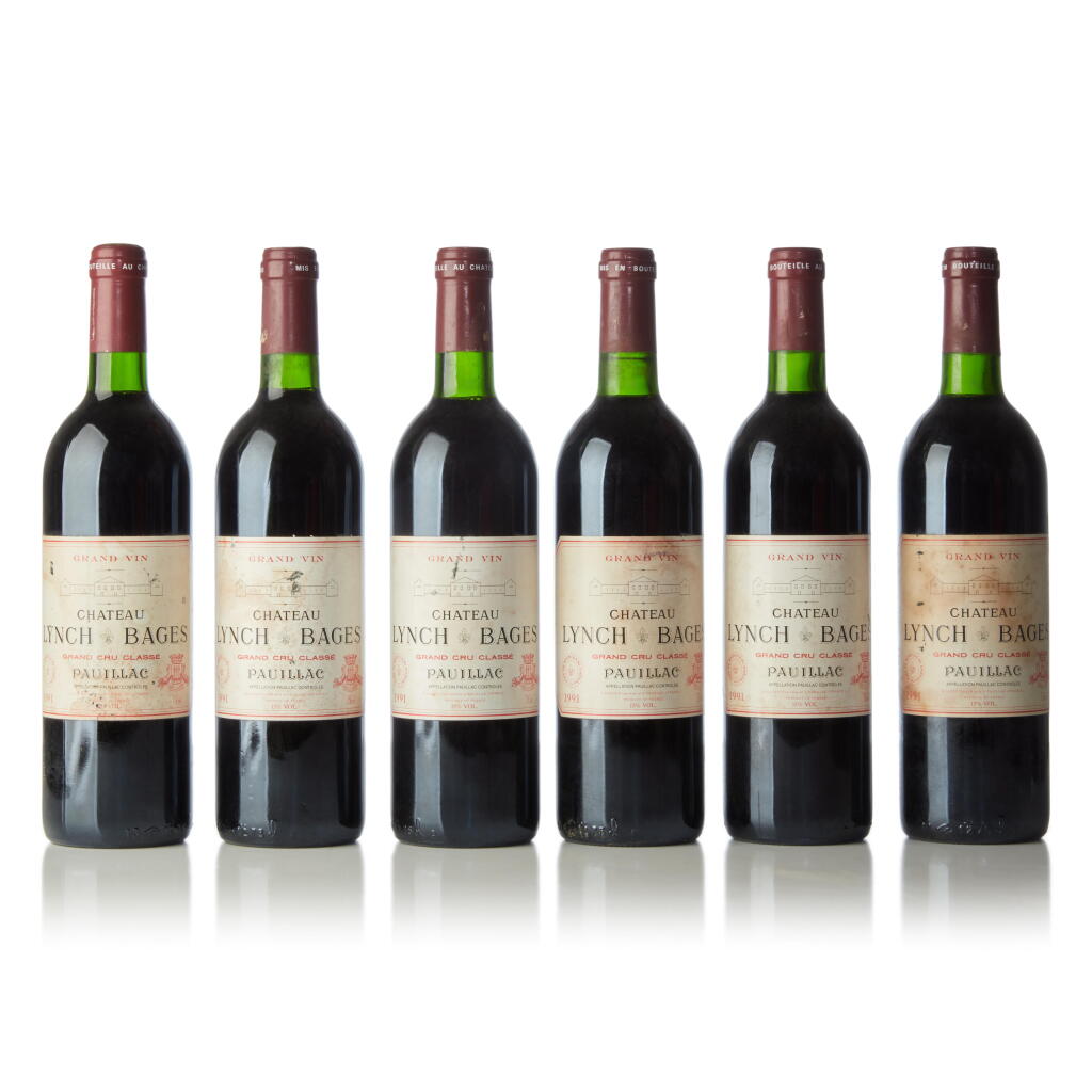 View full screen - View 1 of Lot 200. Château Lynch Bages 1991 (12 BT).