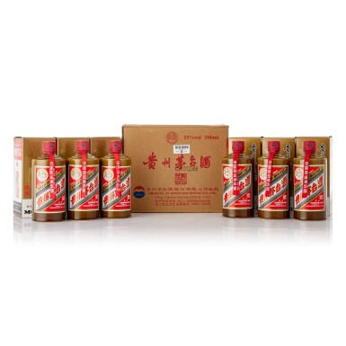 View full screen - View 1 of Lot 8540. 2021年產"飛天牌"精品貴州茅台酒(原箱) Kweichow Flying Fairy Moutai Jingpin 2021 (6 BT50).