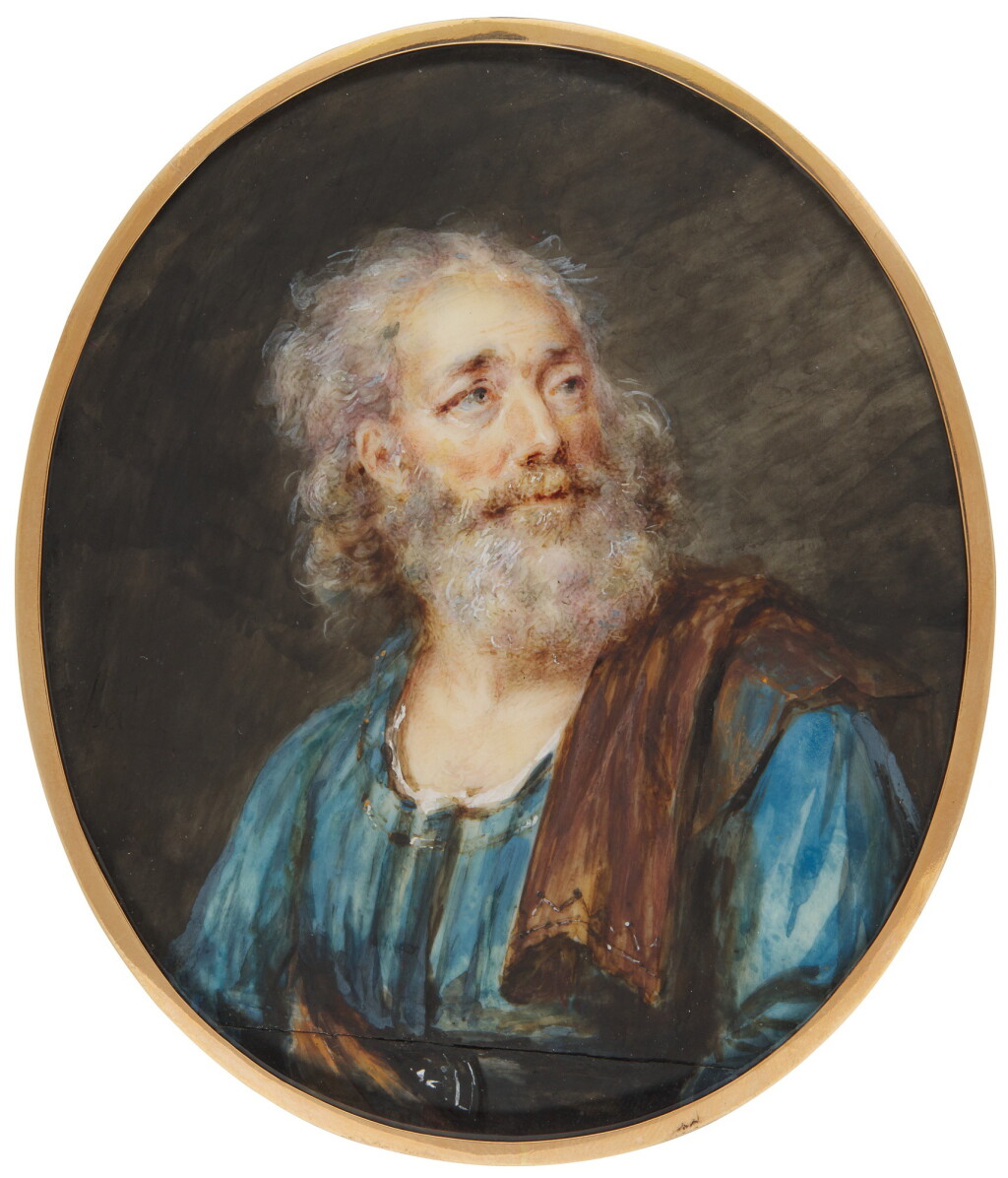 View full screen - View 1 of Lot 278. PIERRE ADOLPHE HALL | A CHARACTER PORTRAIT, CIRCA 1790.