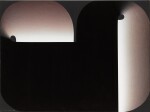 Sadamasa Motonaga 元永定正 | Vertical and Horizontal Fillet Black White 垂直與水平圓角 - 黑白
