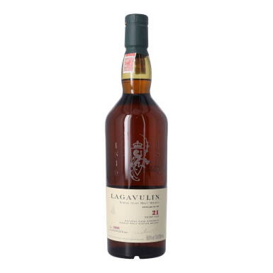 View full screen - View 1 of Lot 5210. Lagavulin 21 Year Old Sherry Cask 56.5 abv 1985 (1 BT70).