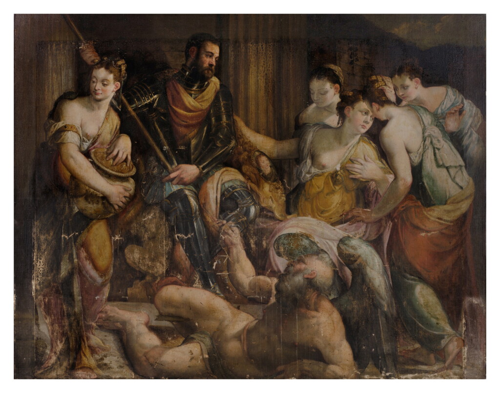 View full screen - View 1 of Lot 188. Allegory of Time, Wealth, and War.