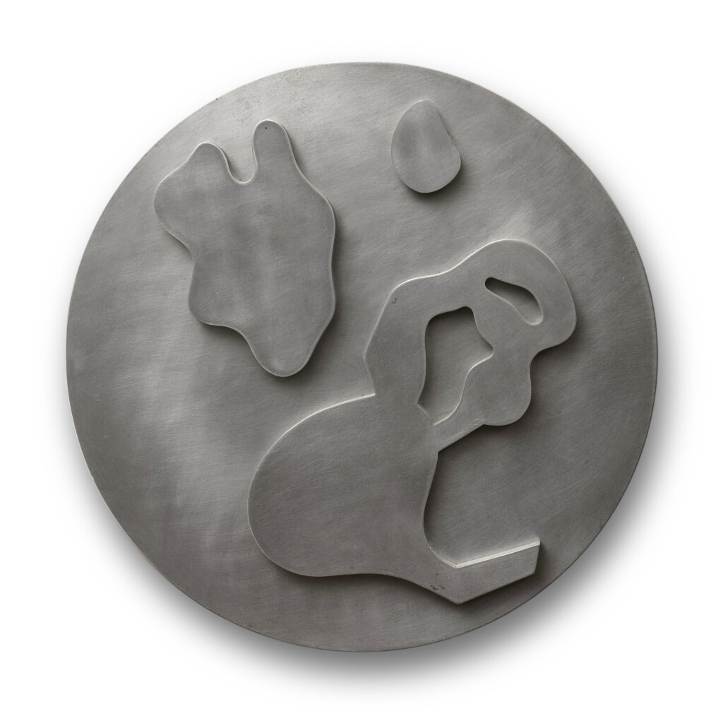 View full screen - View 1 of Lot 17. Composition dans un cercle no. 5, 1963.