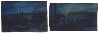 View full screen - View 1 of Lot 213. Rouge Hill; and Untitled (Scene from the Front).