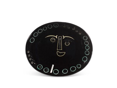 View full screen - View 1 of Lot 58. PABLO PICASSO | VISAGE DANS UN OVALE (A. R. 274).