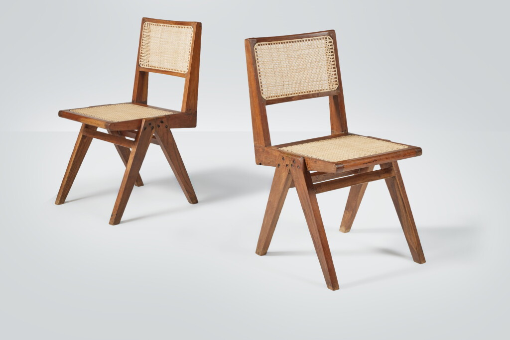 View full screen - View 1 of Lot 80. Pair of Side Chairs.