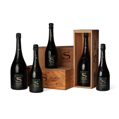 View full screen - View 1 of Lot 95. Salon Le Mesnil, Blanc de Blancs 1996 (3 BT).