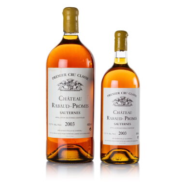 View full screen - View 1 of Lot 185. Château Rabaud Promis 2003 (1 IMP, 1 DM).