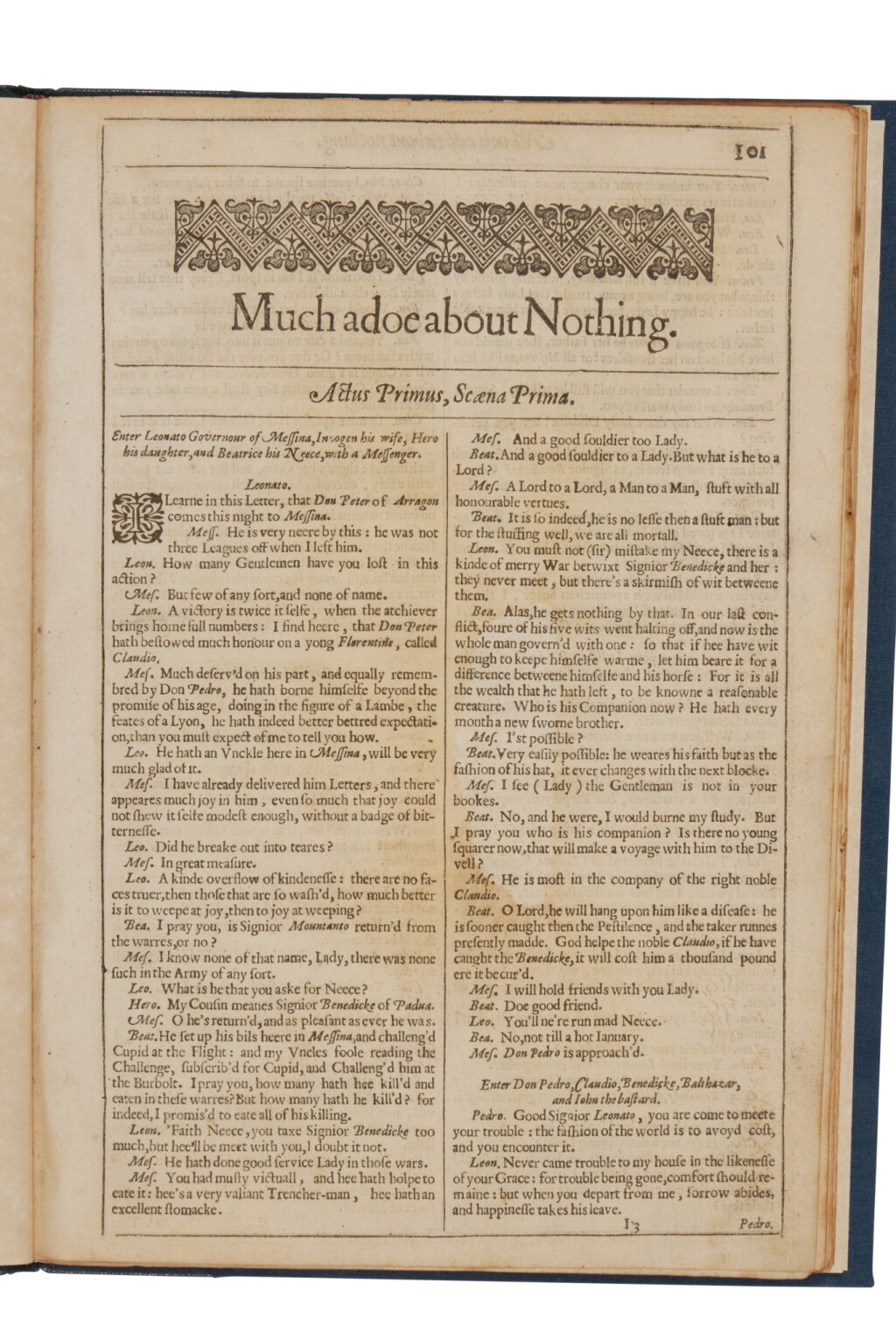 View full screen - View 1 of Lot 1094. Shakespeare, William | Two comedies from the 1632 Second Folio.