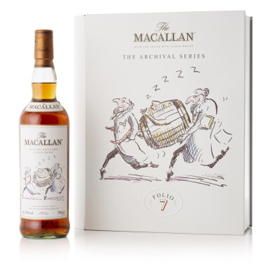 View full screen - View 1 of Lot 8042. The Macallan The Archival Series Folio 7 43.0 abv NV (1 BT70).