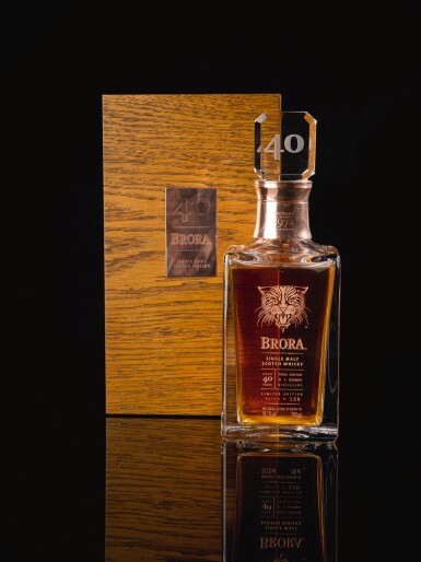 View full screen - View 1 of Lot 385. BRORA LIMITED EDITION 40 YEAR OLD 59.1 ABV 1972 .