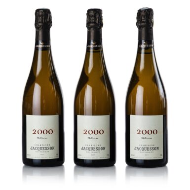 View full screen - View 1 of Lot 204. Jacquesson Brut Millésime 2000 (3 BT).