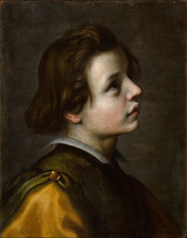 View full screen - View 1 of Lot 150. Head of a youth in profile looking upwards.