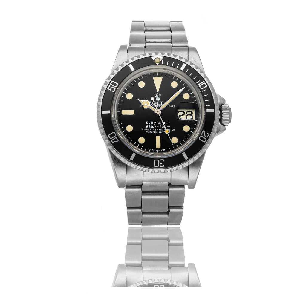 View full screen - View 1 of Lot 309. ROLEX | SUBMARINER REF 1680, A STAINLESS STEEL AUTOMATIC WRISTWATCH WITH DATE AND BRACELET CIRCA 1979.